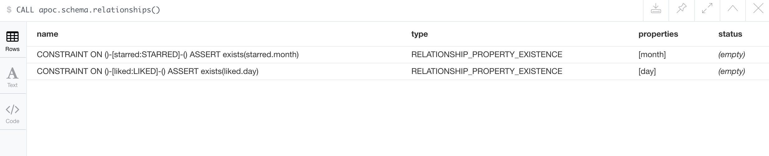 apoc.schema.relationships